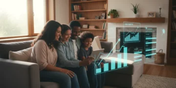 Happy family reviewing finances, 2026 Child Tax Credit planning