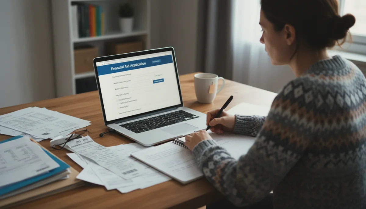 Applying for medical bill assistance online