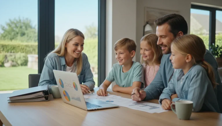 Family reviewing financial plans for maximizing savings in 2026