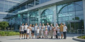 Diverse group of Americans accessing healthcare, symbolizing Medicaid expansion benefits.