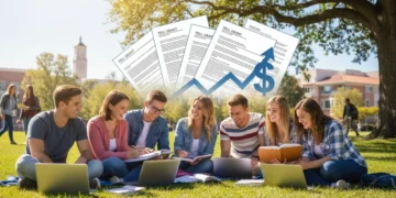 College students studying, symbolizing Pell Grant financial aid