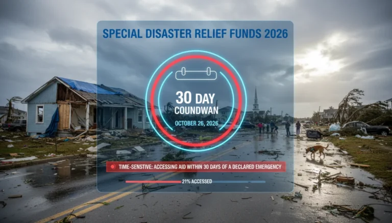 Urgent access to disaster relief funds 2026