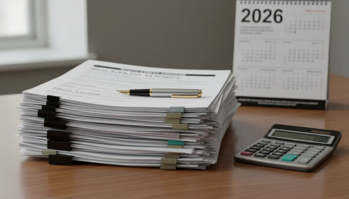 Official documents for VA Aid and Attendance benefit application