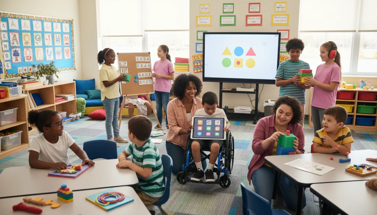 Children with special needs in an inclusive educational environment
