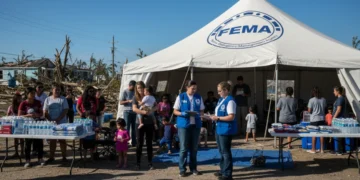 FEMA aid center assisting disaster survivors in 2026